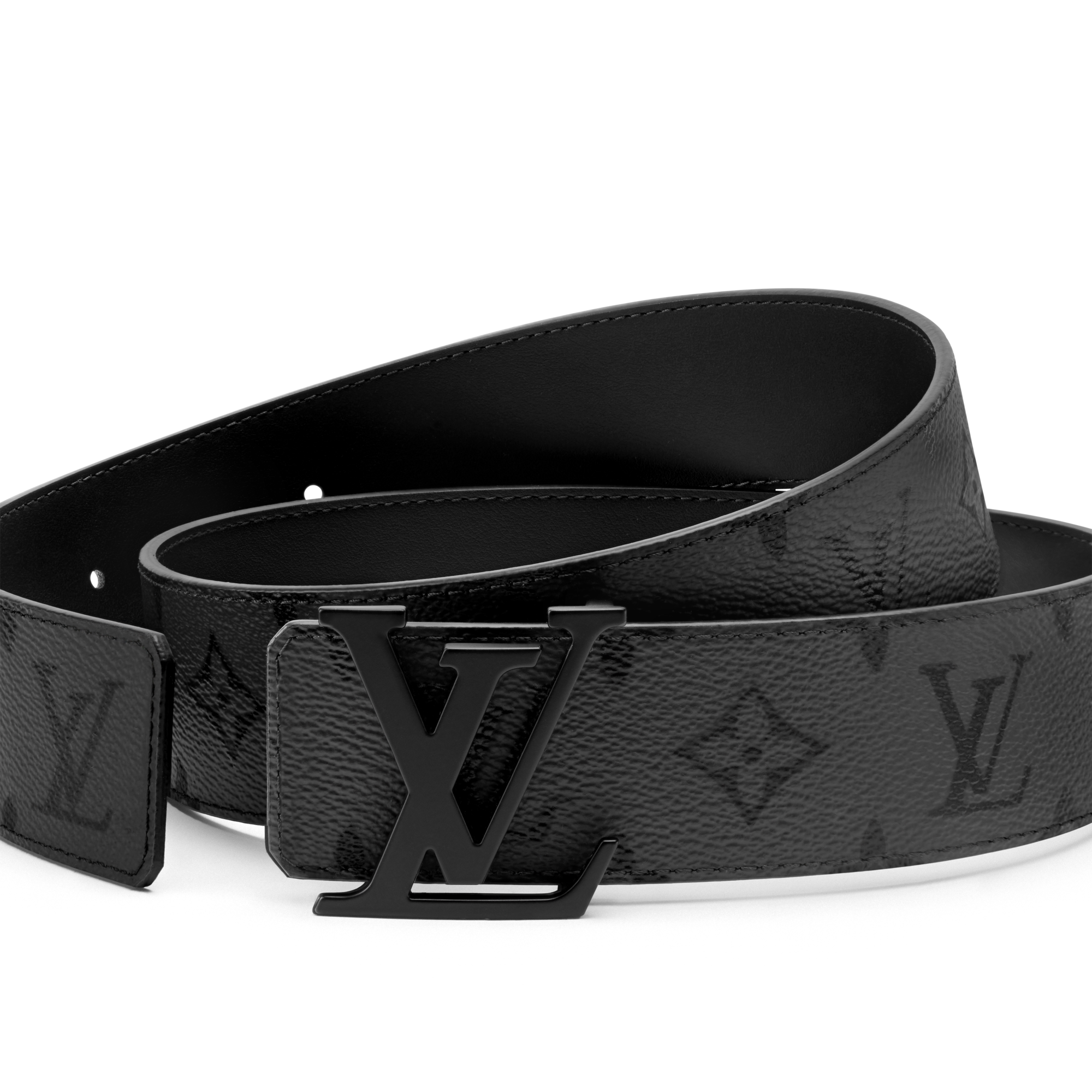 LV Initiales Midnight 40mm Reversible Belt - Accessories M4391Q